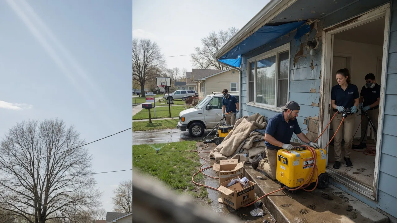 Basement Flood Cleanup in Burlington, CT near me
